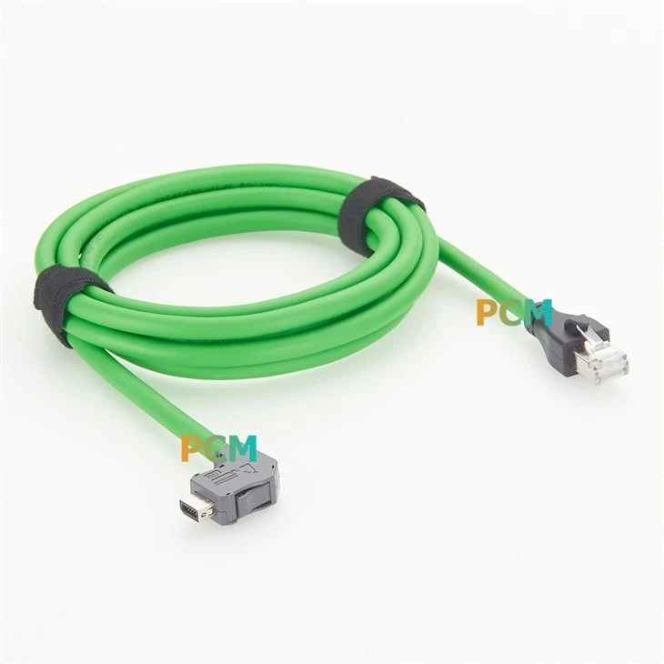 IX Industrial Right Angle Down A Plug To RJ45 Plug Cable suppliers