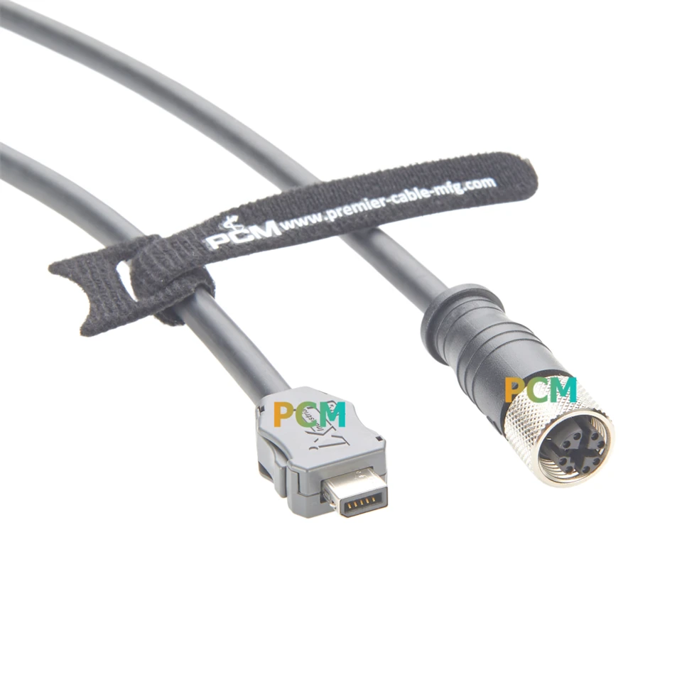 IX A Key To M12 Industrial CATA6 Ethernet Cable suppliers