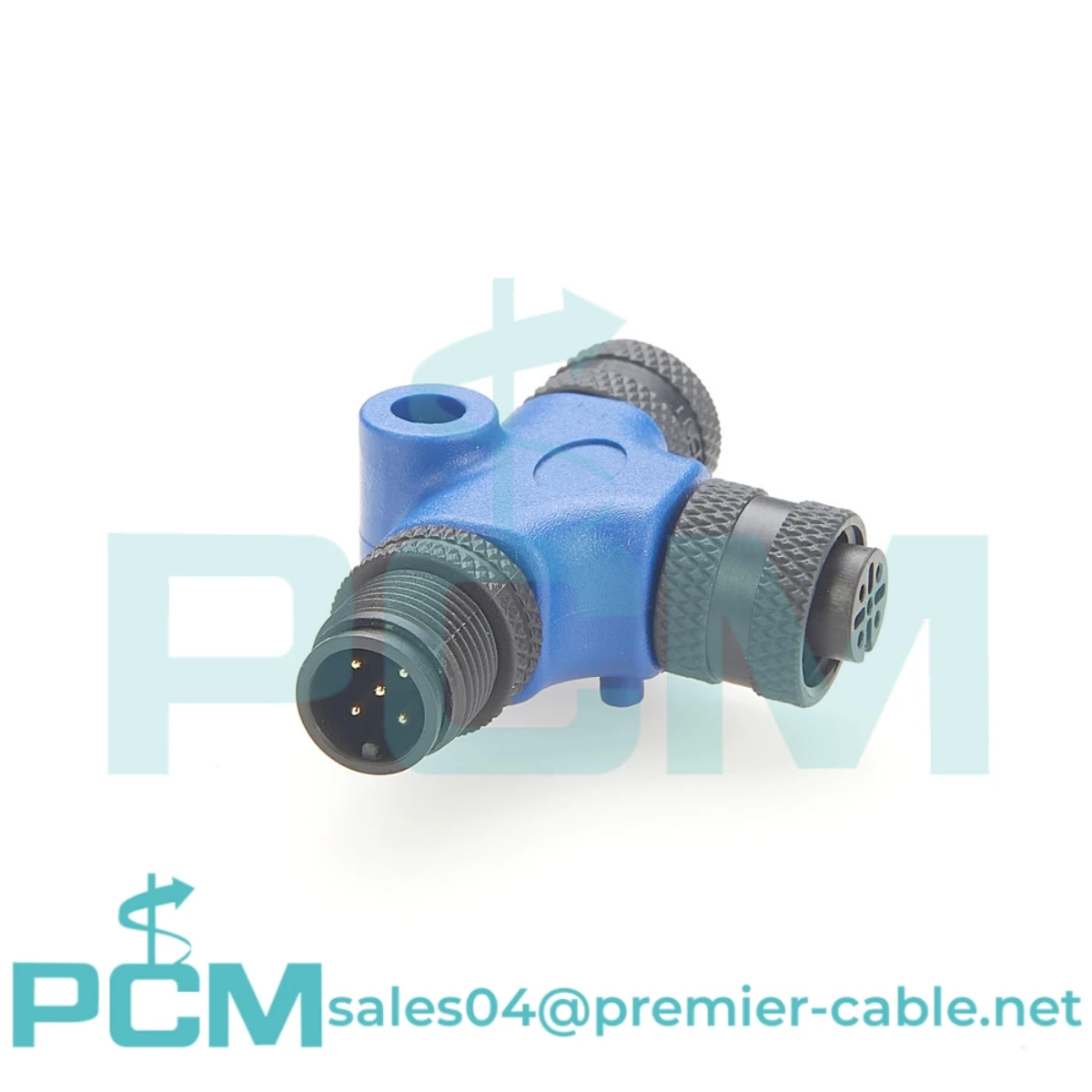 NMEA 2000 M12 T Splitter 3 Way Male And Female Connector
