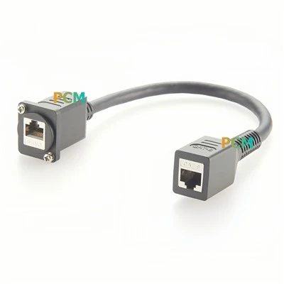 RJ45 hunn til hunn CAT6 CAT8 panelmontert kabel
